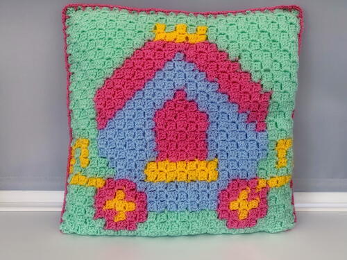 C2c Princess Carriage Cushion C2c Princess Carriage Cushion