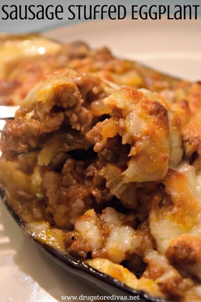 Sausage Stuffed Eggplant Sausage Stuffed Eggplant