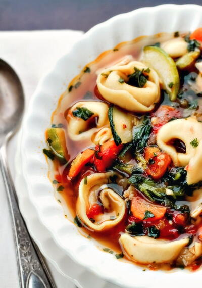 Italian Tortellini Soup Italian Tortellini Soup