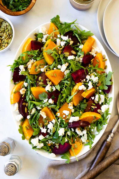 Roasted Beet Butternut Squash Salad Roasted Beet & Butternut Squash Salad