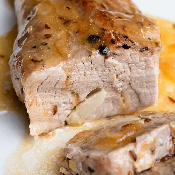 Oven Roasted Pork Tenderloin With Garlic Oven Roasted Pork Tenderloin With Garlic
