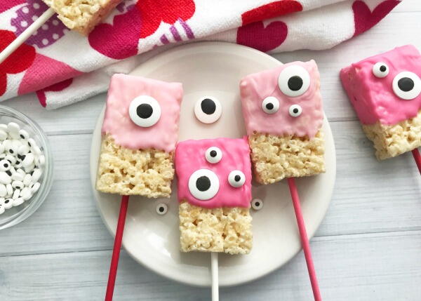 Valentine Rice Krispie Bars Valentine Rice Krispie Bars