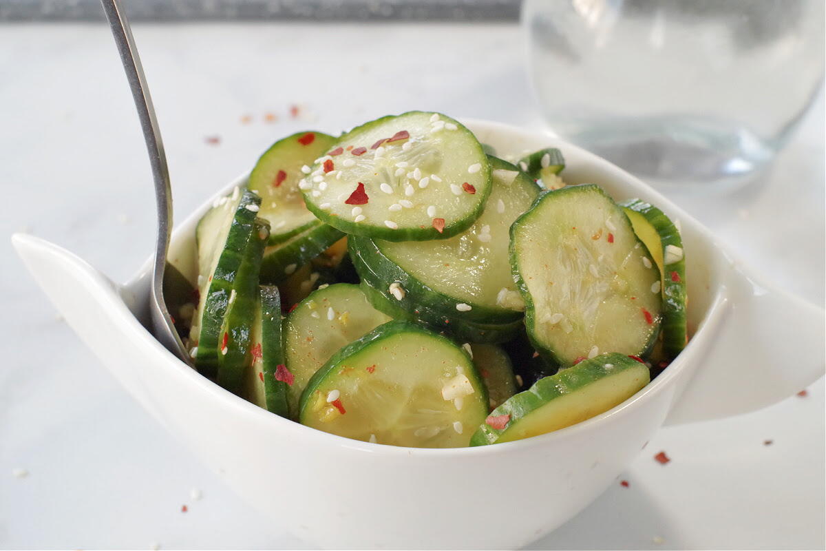 Quick Cucumber Kimchi