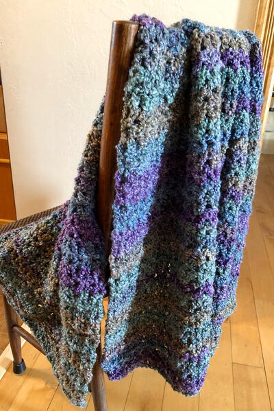 Easy Weekend Crochet Afghan Easy Weekend Crochet Afghan