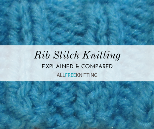Rib Stitch Knitting