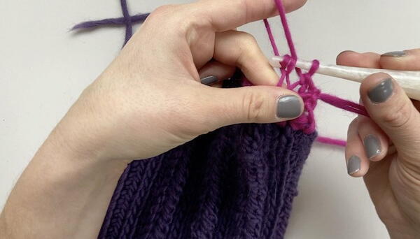 Crochet Loop Stitch Fringe Tutorial Crochet Loop Stitch Fringe Tutorial