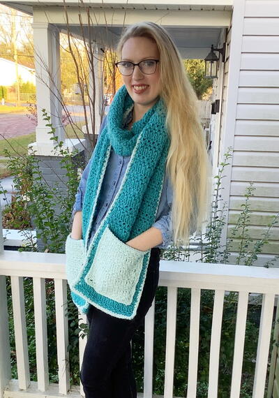 Compound Pocket Scarf Compound Pocket Scarf