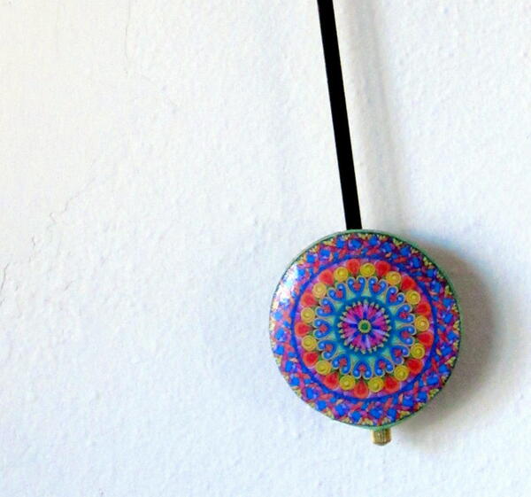 Fancy Mandala Pendulum Clock Fancy Mandala Pendulum Clock