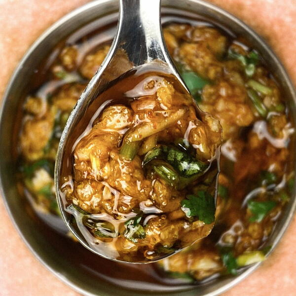 Easy Lasanya Garlic Chutney And Homemade Chili Oil Easy Lasanya Garlic Chutney And Homemade Chili Oil