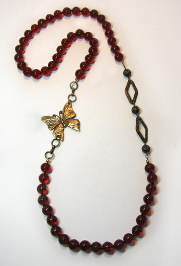 Art Deco Flapper Necklace Art Deco Flapper Necklace