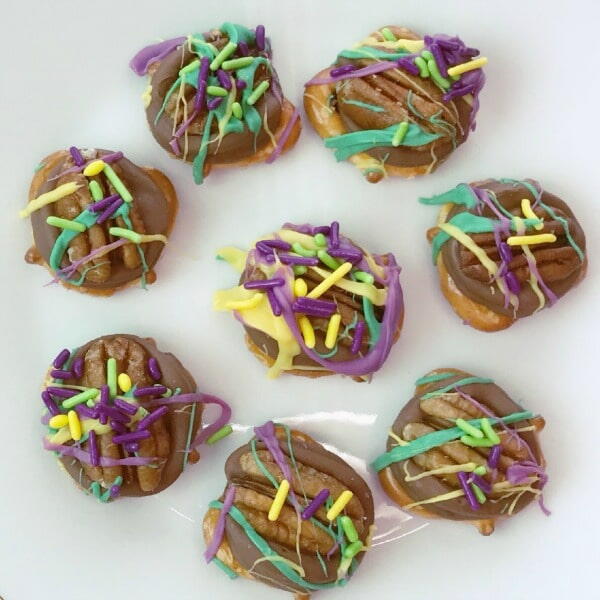 Mardi Gras Rolo Pretzels Mardi Gras Rolo Pretzels