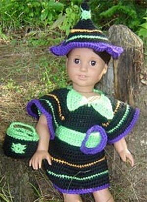 Funky Doll Witch Costume