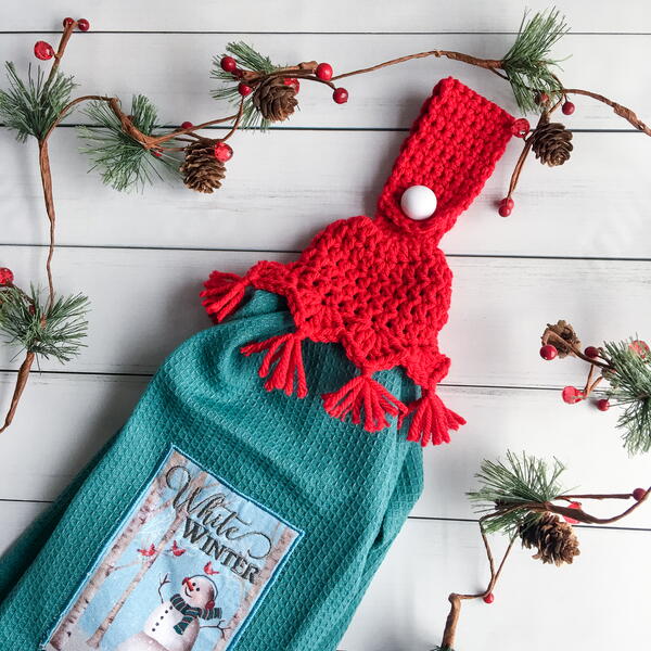 Tasseled Towel Topper Tasseled Towel Topper