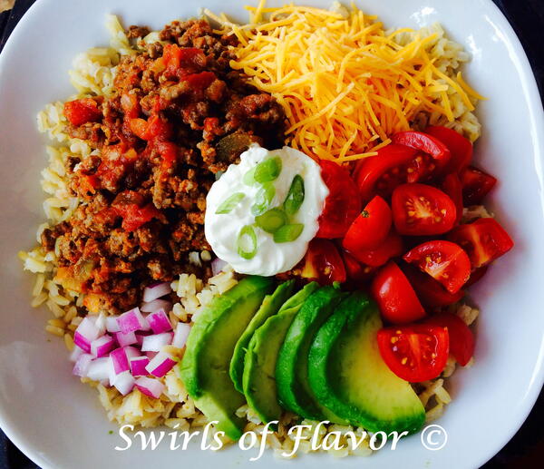 Brown Rice Taco Bowl Brown Rice Taco Bowl