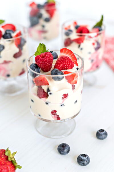 Mixed Berry Romanoff Mixed Berry Romanoff