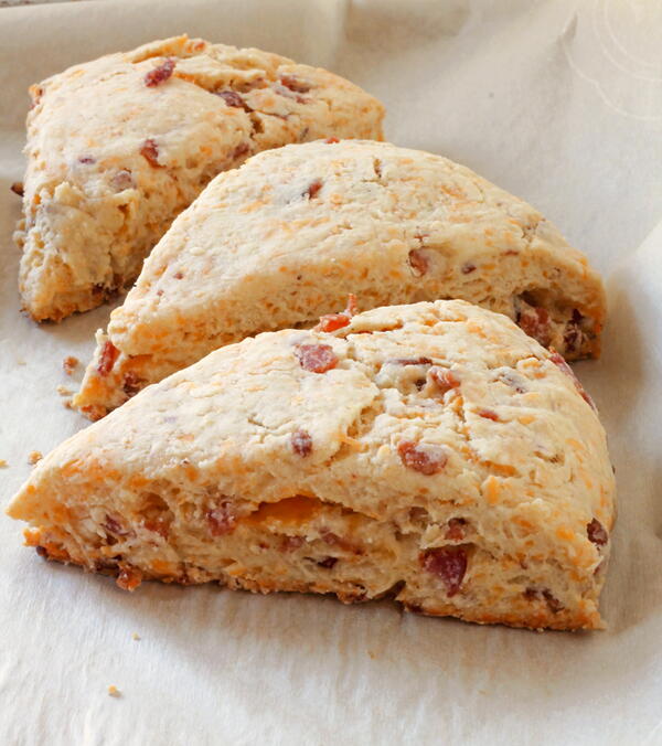 Bacon Cheddar Scones Bacon Cheddar Scones