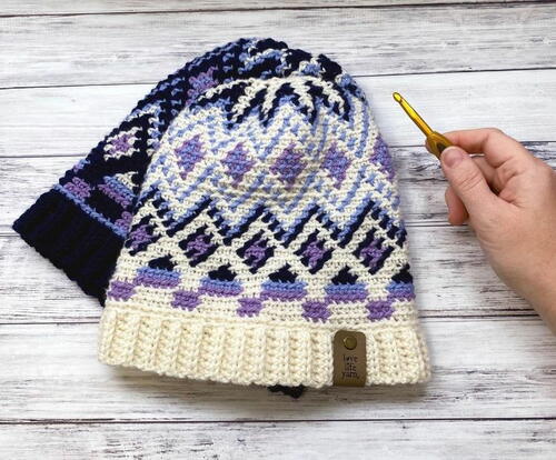 Crochet Fair Isle Beanie Crochet Fair Isle Beanie