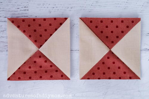 Hourglass Quilt Block Hourglass Quilt Block