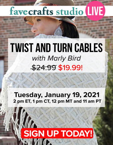 Twist & Turn Cables with Marly Bird