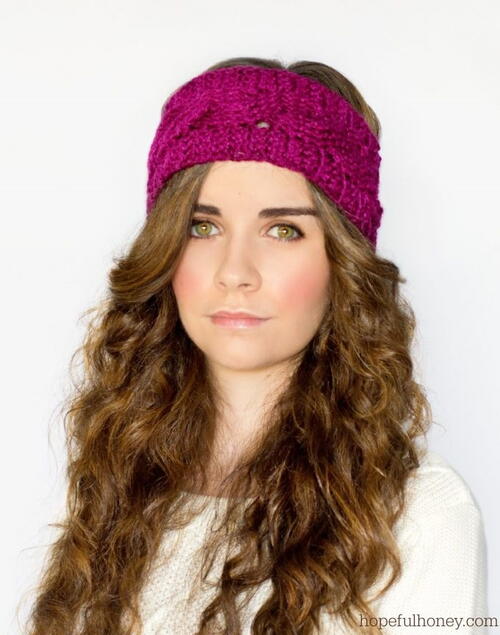 Cable Stitch Ear Warmer Cable Stitch Ear Warmer