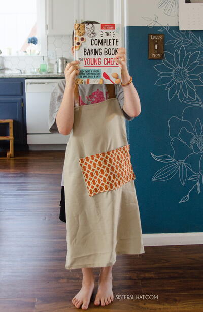 Easy Kids Apron Sewing Tutorial