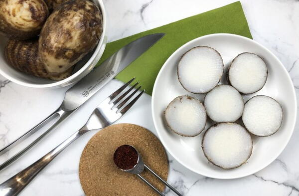 Marinated Taro Root Marinated Taro Root