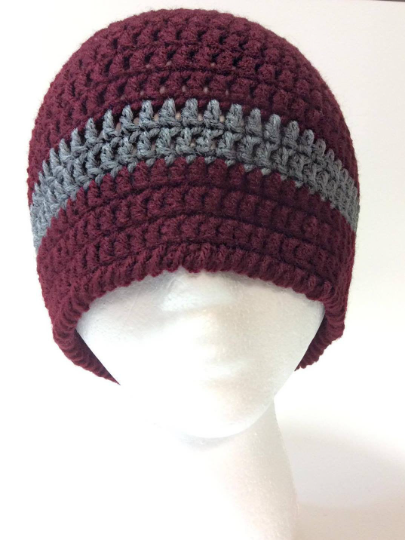 Beginner Double Crochet Hat Beginner Double Crochet Hat