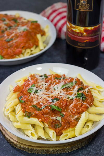 Penne Alla Vodka Penne Alla Vodka