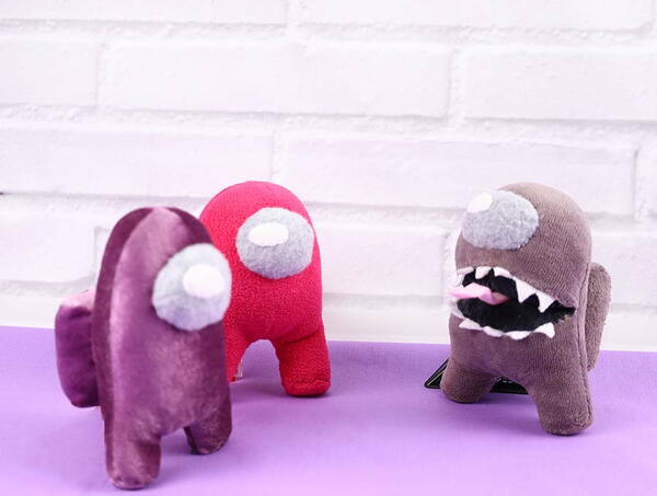 Imposter Plushie From Among Us Game Imposter Plushie From Among Us Game