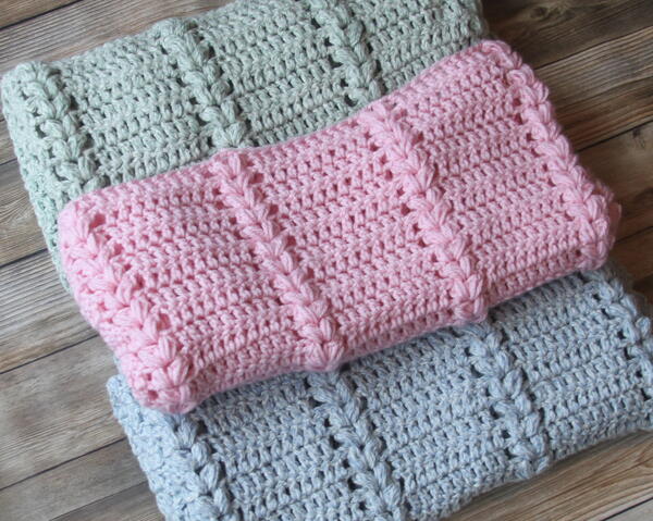 Braided Baby Blanket Braided Baby Blanket