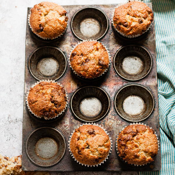 Banana Chocolate Muffins Banana Chocolate Muffins