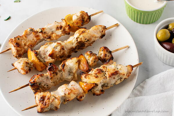 Air Fryer Chicken Skewers Air Fryer Chicken Skewers