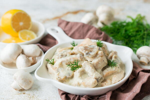 Chicken Fricassee Chicken Fricassee