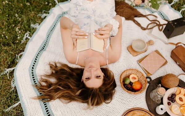 Tea Time Picnic Blanket Tea Time Picnic Blanket