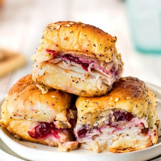 Havarti Cranberry Turkey Sliders