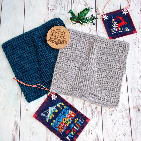 Merry Tree Crochet Square Merry Tree Crochet Square