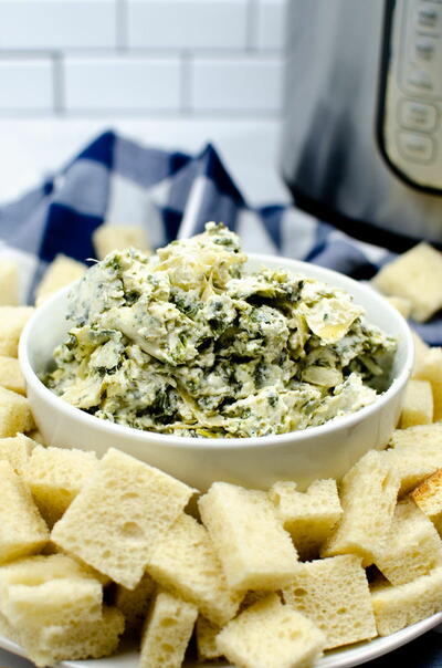 Instant Pot Spinach Artichoke Dip Instant Pot Spinach Artichoke Dip