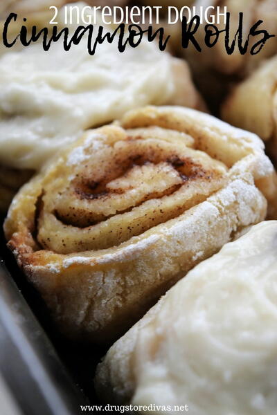 2 Ingredient Dough Cinnamon Rolls 2 Ingredient Dough Cinnamon Rolls