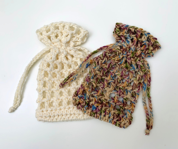 Crochet Pouch Facial Scrubby Crochet Pouch Facial Scrubby