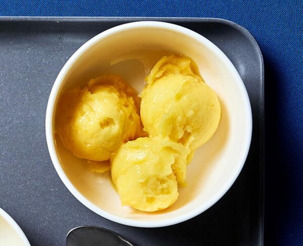 Delicious Lemon Pear Sorbet Recipe