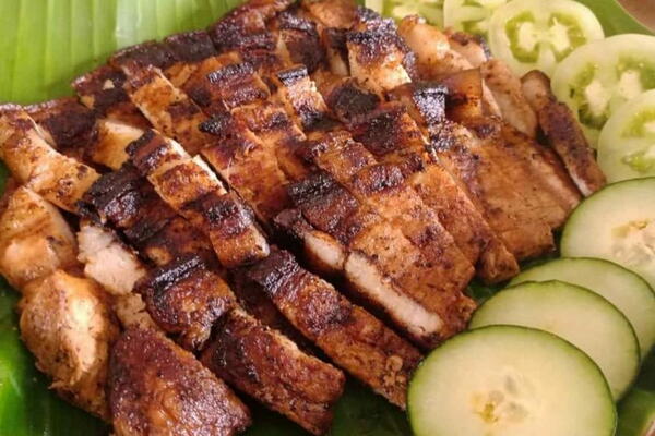 Grilled Pork Belly Grilled Pork Belly