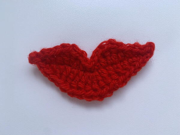 Lips Appliqu Lips Appliqué
