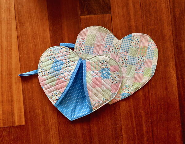 Heart Shaped Pot Holders Heart Shaped Pot Holders