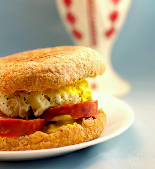 Ukrainian Breakfast Sandwich Ukrainian Breakfast Sandwich