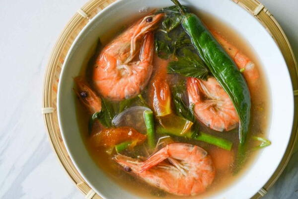 Shrimp In Sour Soup Shrimp In Sour Soup