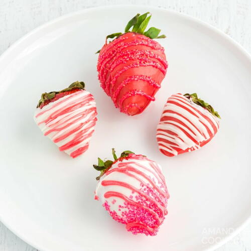 Valentine Chocolate Covered Strawberries Valentine Chocolate Covered Strawberries