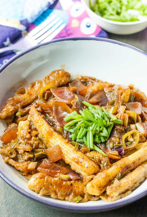 Spicy Chilli Baby Corn Spicy Chilli Baby Corn