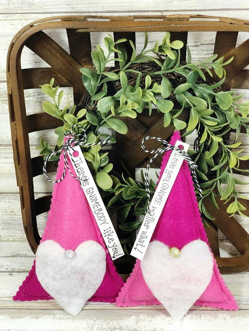 Valentines Day Gnome Stuffies Valentine’s Day Gnome Stuffies