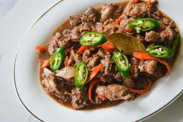 Chicken Liver Adobo Chicken Liver Adobo