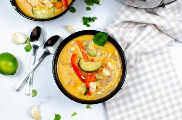 Instant Pot Thai Red Chicken Curry Instant Pot Thai Red Chicken Curry